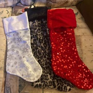 3 Christmas stocking